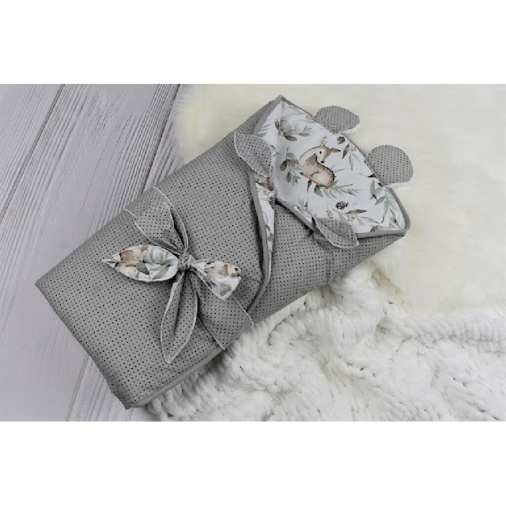 Vokelis-kilimėlis DuetBaby 2in1, 674 Grey