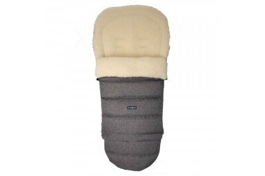 Baby Sleeping Bag Wool Womar Zaffiro S20+ iGROW Grey Baby Sleeping Bag Wool Womar Zaffiro S20+ iGROW Grey