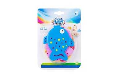 Bath toys with Suction Cups Canpol COLOUFUL OCEAN, 5 pcs