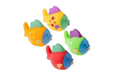 Bath toys TULLO-505, 4 pcs