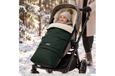Baby Sleeping Bag Wool Womar-Zaffiro iGROW Nordico Beige 7