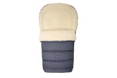 Baby Sleeping Bag Wool Womar Zaffiro S77+ iGROW Navy