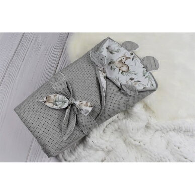 Vokelis-kilimėlis DuetBaby 2in1, 674 Grey