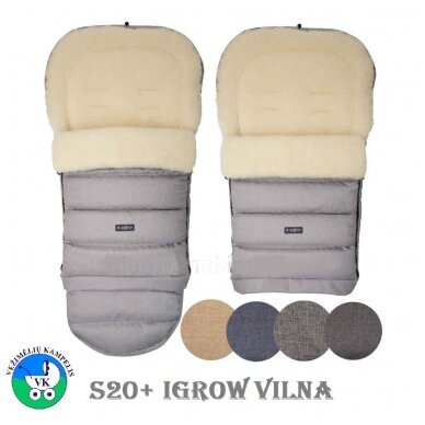Конверт-спальный мешок Womar Zaffiro S20+ iGROW 2