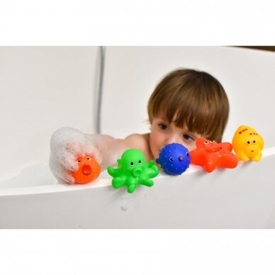 Игрушки в ванну Hencz Toys Rubberky 836, 5 шт. 1