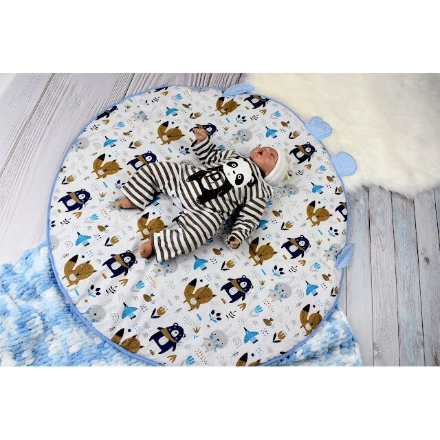 Vokelis-kilimėlis DuetBaby 2in1, 674 Grey 2 Vokelis-kilimėlis DuetBaby 2in1, 674 Grey 2