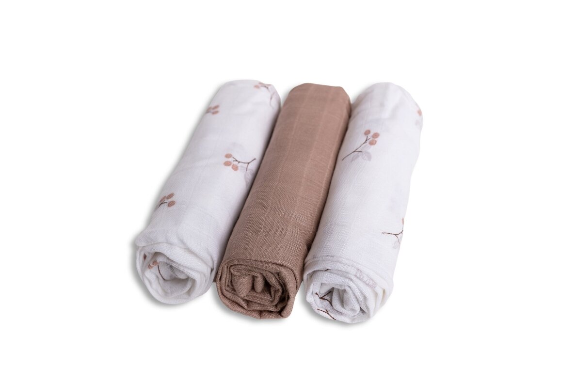 BAMBOO diapers BabyMatex BERRIES-3 pcs