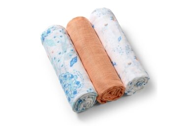 Muslin diapers BabyOno 348/09-3 pcs Muslin diapers BabyOno 348/09-3 pcs