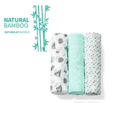 Vystyklai BAMBOO BabyOno 397/04-3 vnt Vystyklai BAMBOO BabyOno 397/04-3 vnt