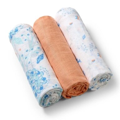 Vystyklai MUSLIN BabyOno 348/09-3 vnt Vystyklai MUSLIN BabyOno 348/09-3 vnt