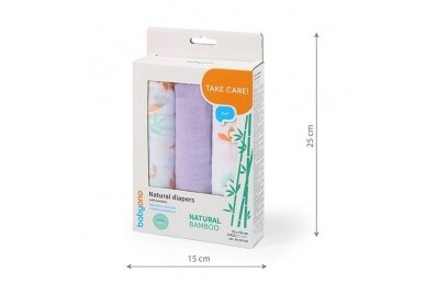 BAMBOO diapers BabyOno 397/08-3 pcs 5 BAMBOO diapers BabyOno 397/08-3 pcs 5