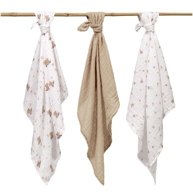 Пеленки MUSLIN BabyOno 348/15-3 шт 2 Пеленки MUSLIN BabyOno 348/15-3 шт 2