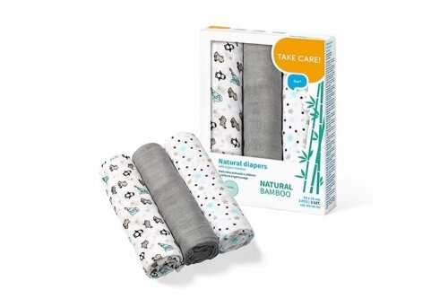 BAMBOO diapers BabyOno 397/02-3 pcs BAMBOO diapers BabyOno 397/02-3 pcs