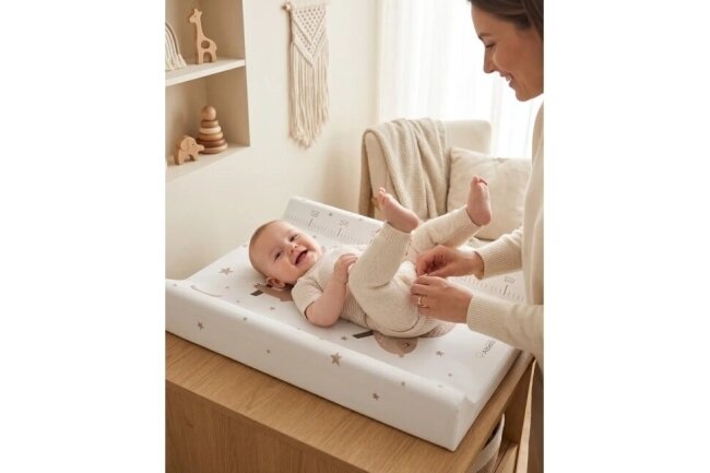 Hard Base Changing Mats Albero mio GIRAFFE LULU 1