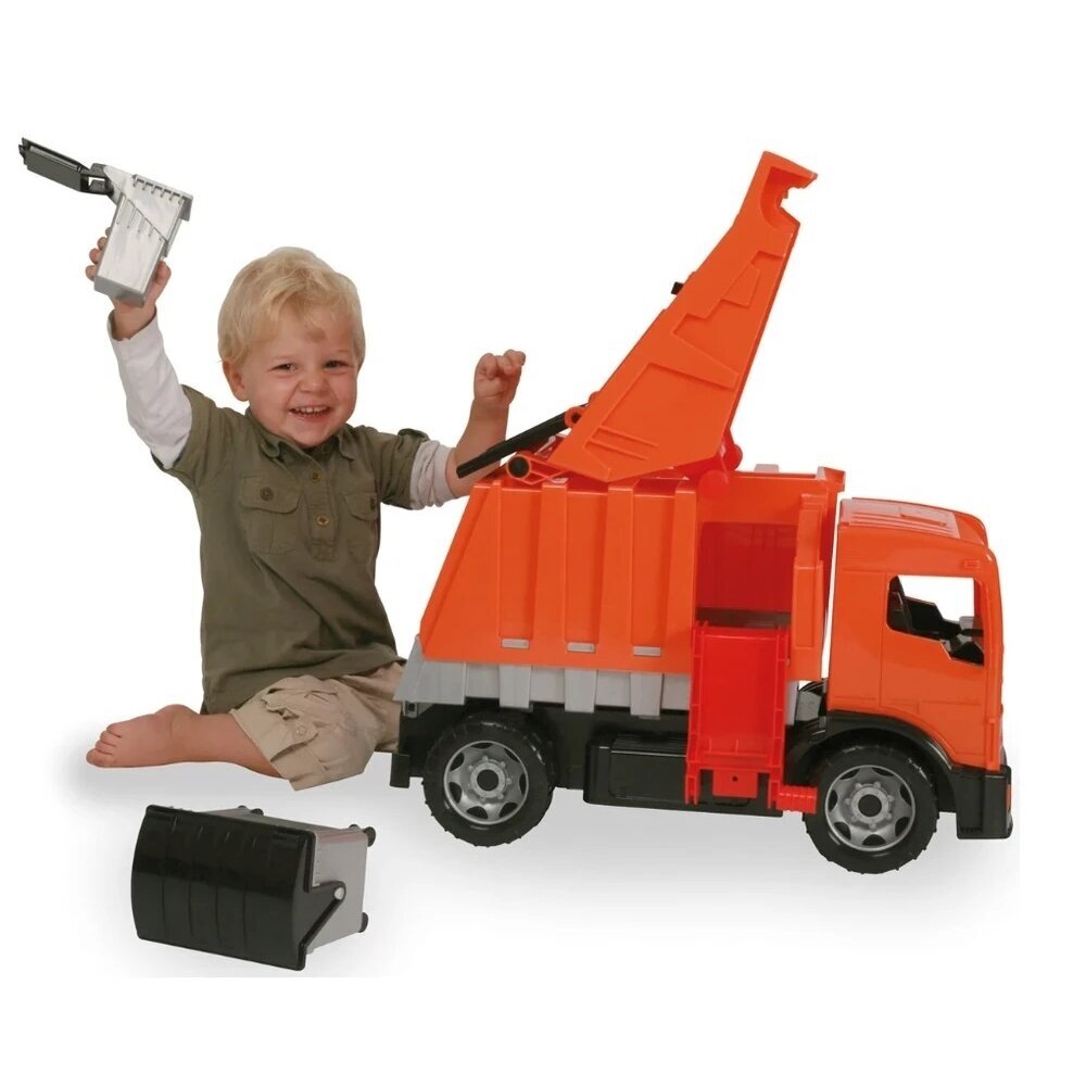 Игрушечная машинка LENA GIGA TRUCKS Мусоровоз 5 Игрушечная машинка LENA GIGA TRUCKS Мусоровоз 5