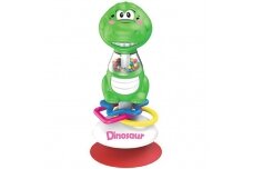 Toyshine Rattle Teather with Suction Cup Smily Play DINOSAUR