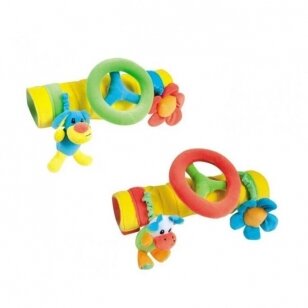 Мягкая игрушка для детской коляски Canpol STEERING WHEEL