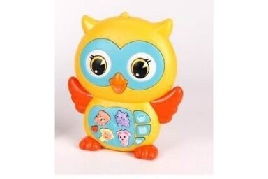 Musical toy OWL Yellow Musical toy OWL Yellow