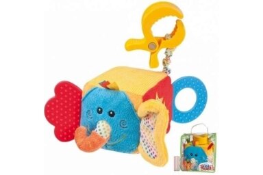 Toy-pendant cube Canpol ELEPHANT