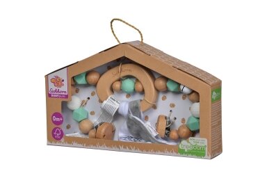 Toy-pram chain wooden Eichhorn Baby Pure