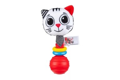 Rattle toy Balibazoo CAT LUCIA