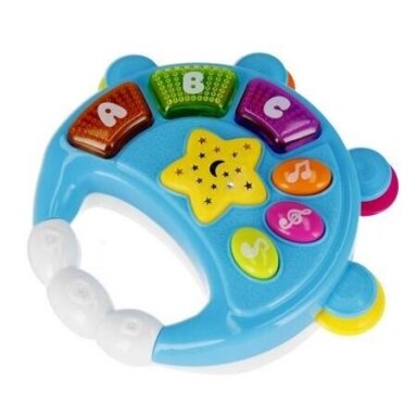 Музыкальная игрушка BamBam FUNNY TAMBOURINE Музыкальная игрушка BamBam FUNNY TAMBOURINE