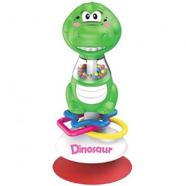 Žaislas su siurbtuku Smily Play DINOSAUR Žaislas su siurbtuku Smily Play DINOSAUR