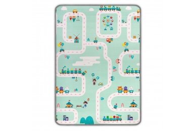 Double-sided roll mat KINDER TRAINS from Milly Mally 1