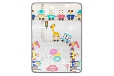 Double-sided roll mat KINDER TRAINS from Milly Mally 2