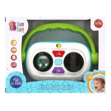 Музыкальная игрушка BamBam FIRST BABY RADIO 2