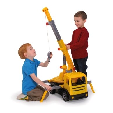 ⭐Žaislinis kranas LENA Giga Trucks, 70 cm, 3+ 3