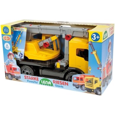 ⭐Žaislinis kranas LENA Giga Trucks, 70 cm, 3+ 4