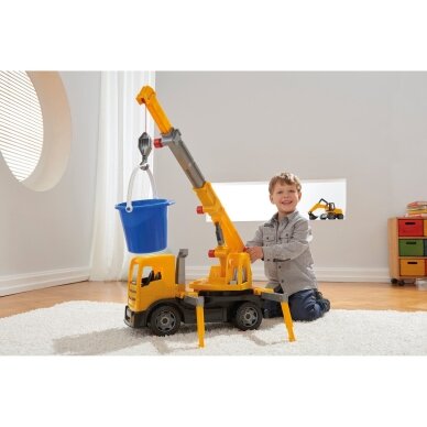 ⭐Žaislinis kranas LENA Giga Trucks, 70 cm, 3+ 1