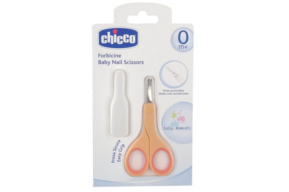 Scissors for newborns Chicco Orange Scissors for newborns Chicco Orange