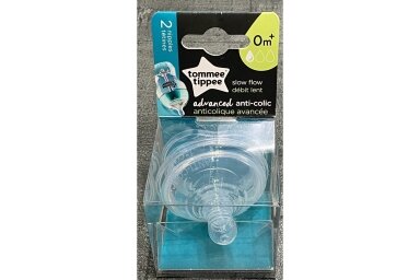 Tommee Tippee ADVANCED Teats 0m+, 2 pcs Tommee Tippee ADVANCED Teats 0m+, 2 pcs