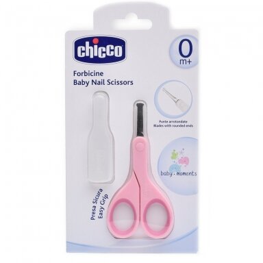 Ножницы для новорожденных Chicco Pink