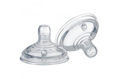 Tommee Tippee CLOSER TO NATURE Teats 0m+, 2 vnt 1