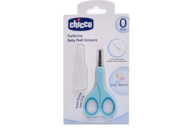Scissors for newborns Chicco Blue